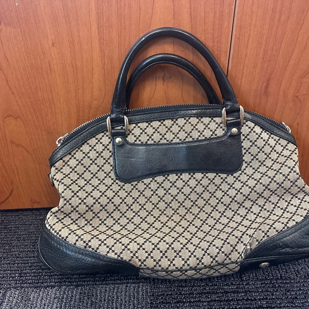 Gucci Blue Diamante Medium Catherine Dome Handle two way Women's Bag with wallet - Picture 4 of 16